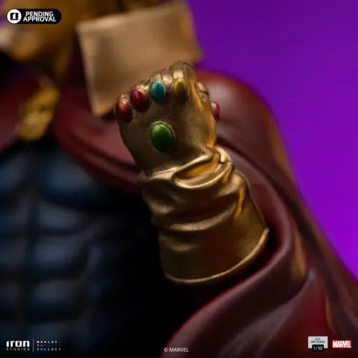 The Infinity Gauntlet Battle Diorama Series Adam Warlock 1/10 Art Scale Limited Edition Statue - Imagen 7
