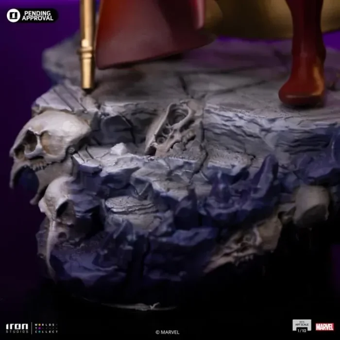 The Infinity Gauntlet Battle Diorama Series Adam Warlock 1/10 Art Scale Limited Edition Statue - Imagen 10