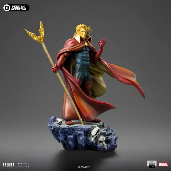 The Infinity Gauntlet Battle Diorama Series Adam Warlock 1/10 Art Scale Limited Edition Statue - Imagen 12
