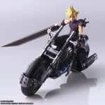 Final Fantasy VII Cloud Strife y Hardy Daytona Bring Arts Action Figure Set - Imagen 5