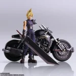 Final Fantasy VII Cloud Strife y Hardy Daytona Bring Arts Action Figure Set - Imagen 2