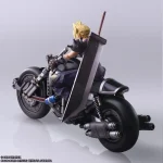 Final Fantasy VII Cloud Strife y Hardy Daytona Bring Arts Action Figure Set - Imagen 4