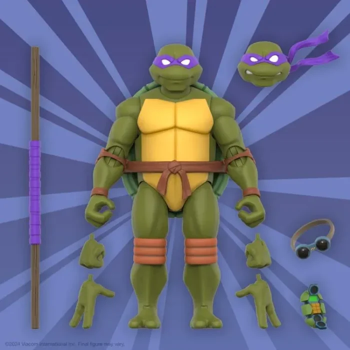 Teenage Mutant Ninja Turtles ULTIMATES Donatello 2003 Animated Series - Imagen 4