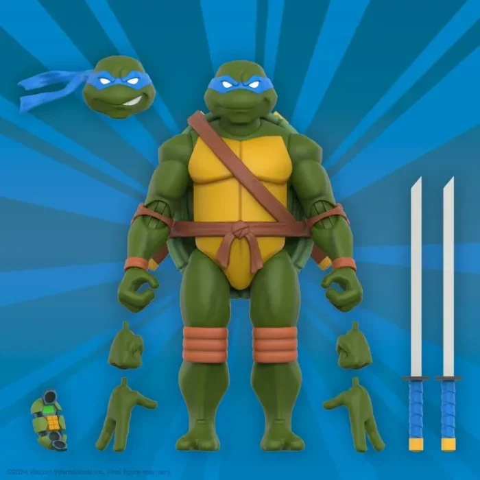 Teenage Mutant Ninja Turtles ULTIMATES Leonardo 2003 Animated Series - Imagen 4