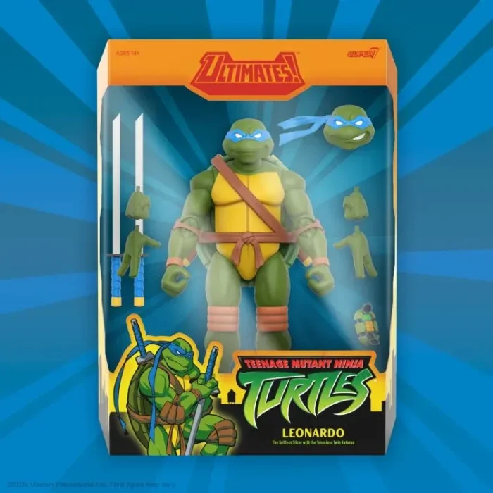 Teenage Mutant Ninja Turtles ULTIMATES Leonardo 2003 Animated Series - Imagen 3