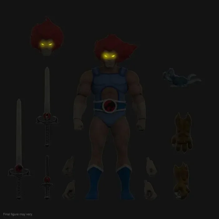 ThunderCats ULTIMATES Lion O LED Eyes Action Figure - Imagen 4