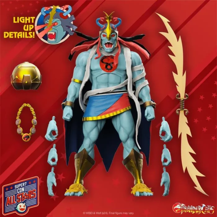 ThunderCats ULTIMATES Mumm-Ra LED Eyes Action Figure - Imagen 7