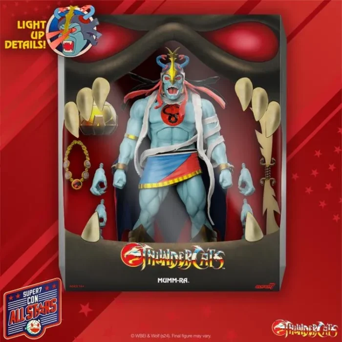 ThunderCats ULTIMATES Mumm-Ra LED Eyes Action Figure - Imagen 8