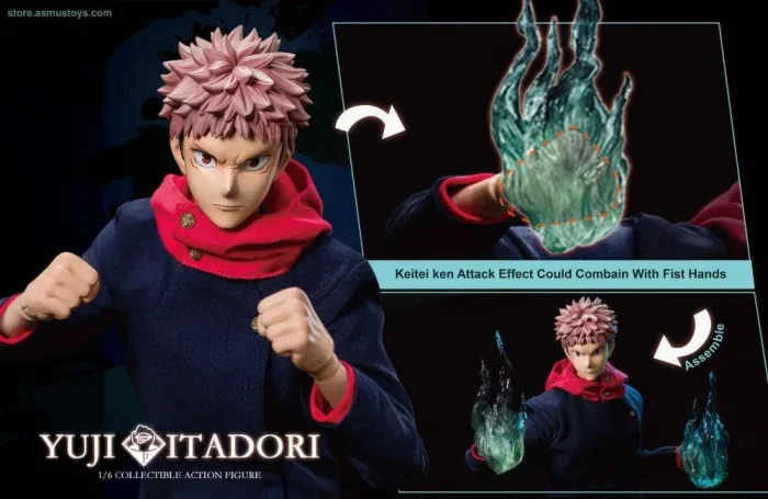 Jujutsu Kaisen Yuji Itadori 1/6 Scale Figure - Imagen 14