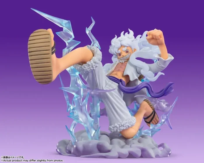 One Piece FiguartsZERO Super Battle Monkey D Luffy Gear 5 - Imagen 6