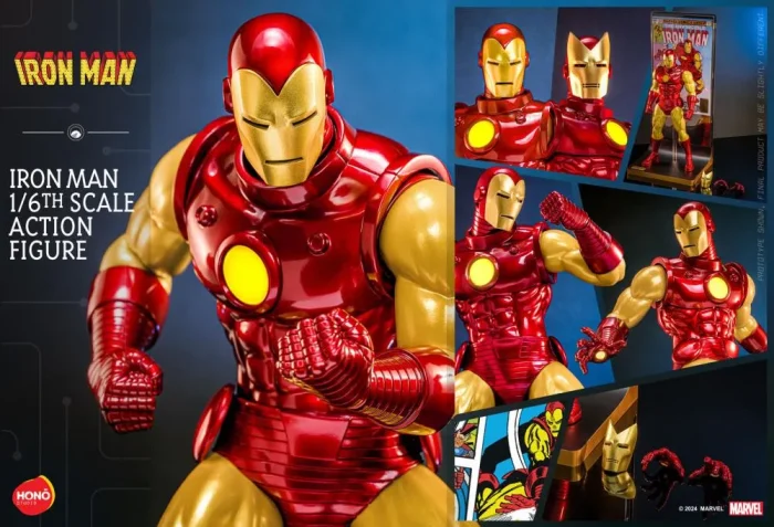 Marvel Comics HS05 Iron Man 1/6th Scale Collectible Figure - Imagen 23