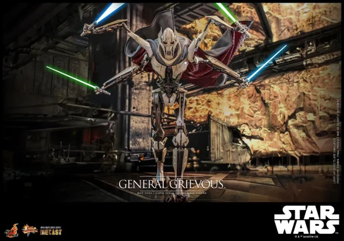 Star Wars Revenge of the Sith MMS760D67 General Grievous 1/6th Scale Collectible Figure - Imagen 13