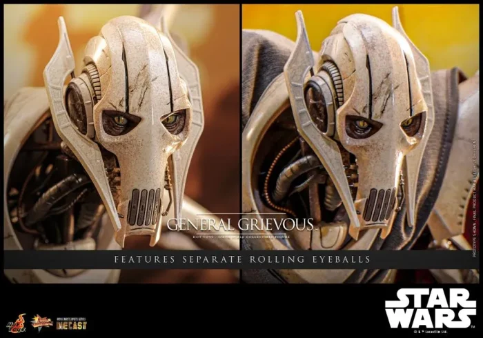 Star Wars Revenge of the Sith MMS760D67 General Grievous 1/6th Scale Collectible Figure - Imagen 12