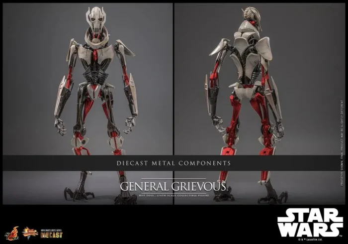 Star Wars Revenge of the Sith MMS760D67 General Grievous 1/6th Scale Collectible Figure - Imagen 5