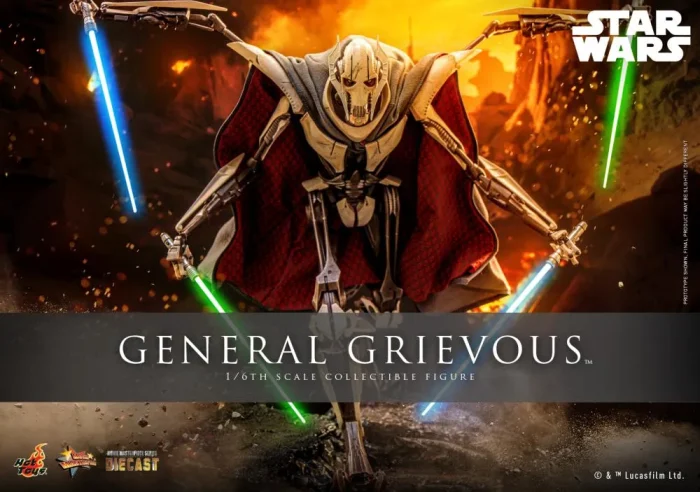 Star Wars Revenge of the Sith MMS760D67 General Grievous 1/6th Scale Collectible Figure
