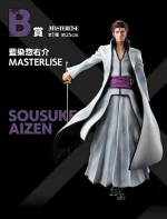 Bleach Masterlise Ichibansho Sosuke Aizen Stirring Souls Vol 1 Figure - Imagen 8
