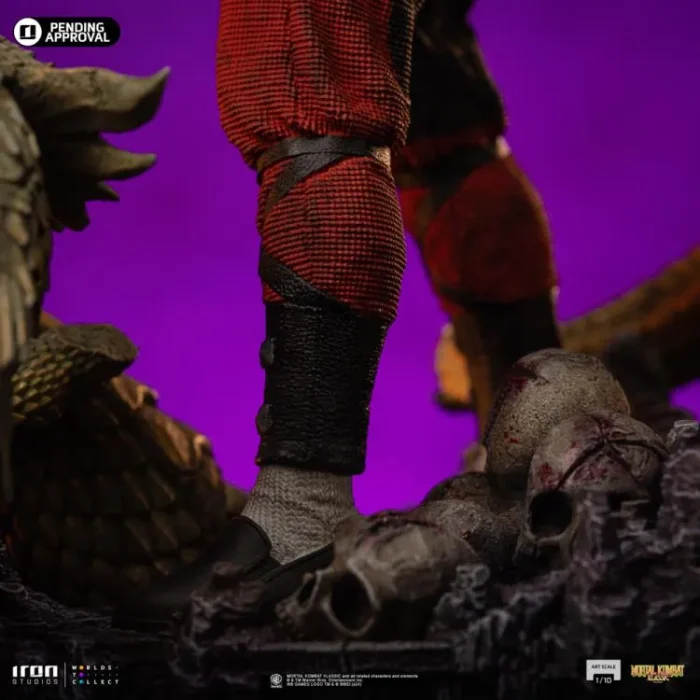 Mortal Kombat Liu Kang 1/10 Art Scale Limited Edition Statue - Imagen 7