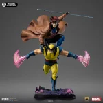 X Men 97 Gambit and Wolverine 1/10 Deluxe Art Scale Limited Edition Statue