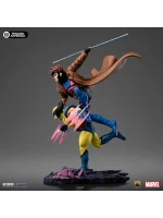 X Men 97 Gambit and Wolverine 1/10 Deluxe Art Scale Limited Edition Statue - Imagen 3