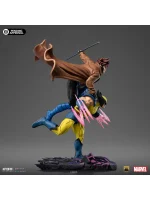 X Men 97 Gambit and Wolverine 1/10 Deluxe Art Scale Limited Edition Statue - Imagen 4