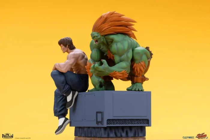 Street Fighter Street Jam Blanka and Fei Long 1/10 Scale Statue Set - Imagen 8