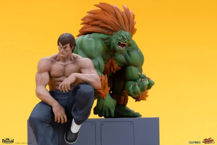 Street Fighter Street Jam Blanka and Fei Long 1/10 Scale Statue Set - Imagen 7