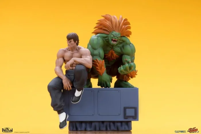 Street Fighter Street Jam Blanka and Fei Long 1/10 Scale Statue Set - Imagen 13