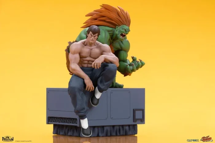 Street Fighter Street Jam Blanka and Fei Long 1/10 Scale Statue Set - Imagen 12