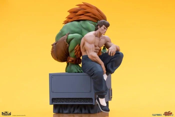 Street Fighter Street Jam Blanka and Fei Long 1/10 Scale Statue Set - Imagen 11