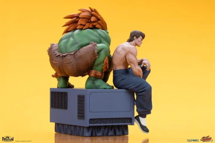 Street Fighter Street Jam Blanka and Fei Long 1/10 Scale Statue Set - Imagen 10