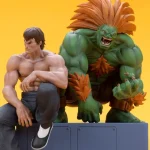 Street Fighter Street Jam Blanka and Fei Long 1/10 Scale Statue Set