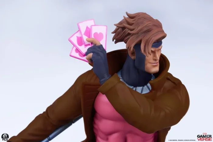 Marvel Gamerverse Classics Gambit 1/10 Scale Statue - Imagen 10