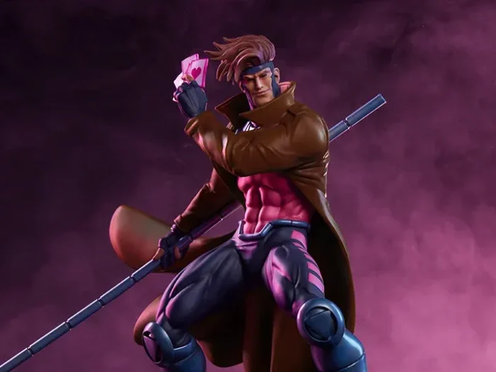 Marvel Gamerverse Classics Gambit 1/10 Scale Statue - Imagen 6