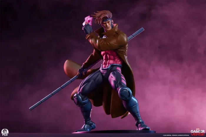Marvel Gamerverse Classics Gambit 1/10 Scale Statue - Imagen 5