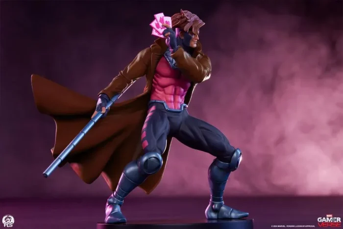 Marvel Gamerverse Classics Gambit 1/10 Scale Statue - Imagen 4