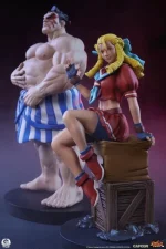 Street Fighter Street Jam Karin y E Honda 1/10 Scale Statue Set - Imagen 3