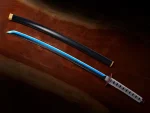 Demon Slayer Kimetsu no Yaiba Proplica Giyu Tomioka Nichirin Sword - Imagen 3