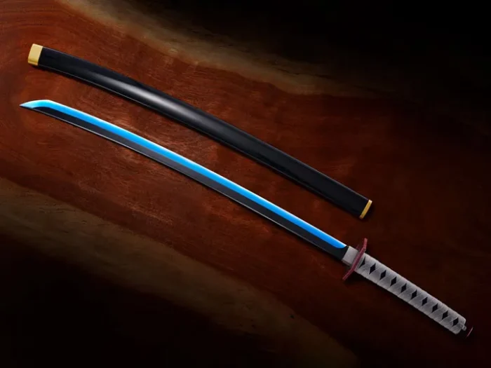 Demon Slayer Kimetsu no Yaiba Proplica Giyu Tomioka Nichirin Sword - Imagen 3