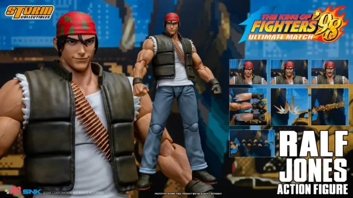 The King of Fighters 98 Ultimate Match Ralf Jones 1/12 - Imagen 22