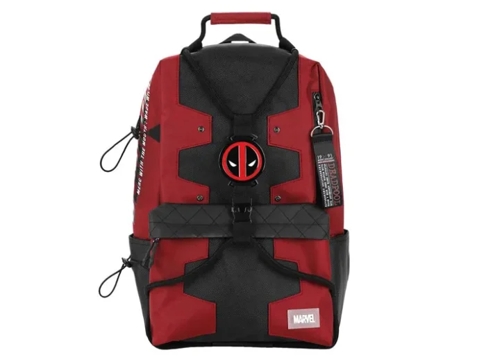 Marvel Deadpool Bungee Suit up Character Backpack - Imagen 2