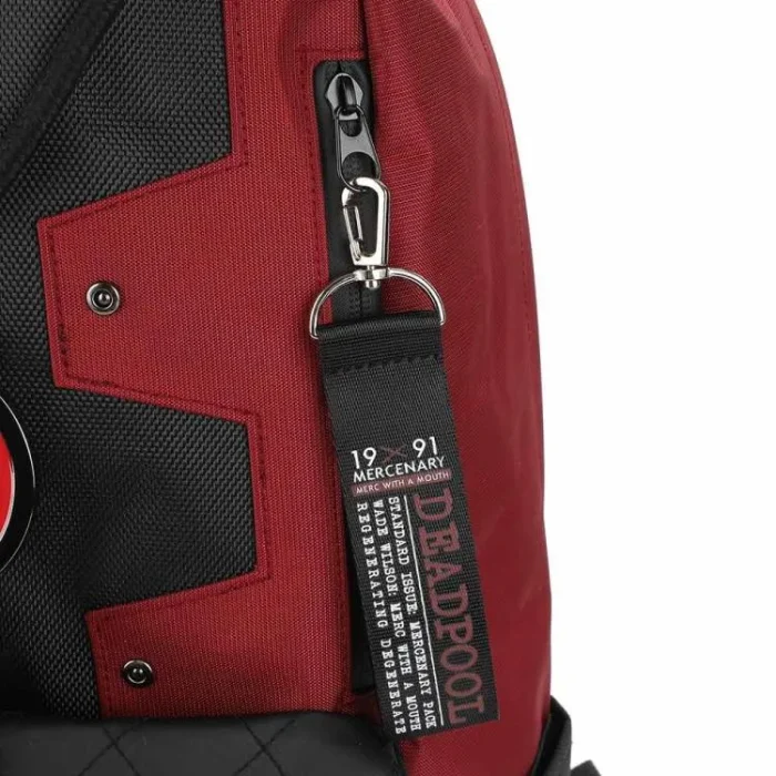 Marvel Deadpool Bungee Suit up Character Backpack - Imagen 8