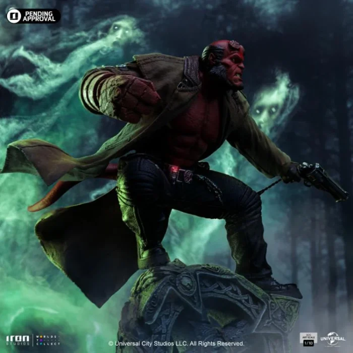 Hellboy II The Golden Army Battle Diorama Series Hellboy 1/10 - Imagen 4