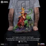 Masters of the Universe Battle Diorama Series He Man y Battle Cat 1/10 Deluxe Art Scale Limited Edition Statue - Imagen 9