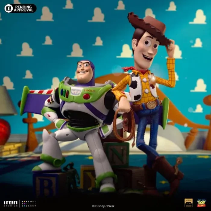 Toy Story Buzz y Woody 1/10 Deluxe Art Scale Limited Edition Statue - Imagen 9
