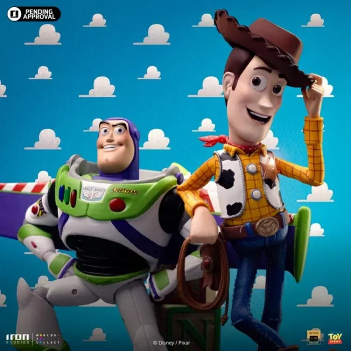 Toy Story Buzz y Woody 1/10 Deluxe Art Scale Limited Edition Statue - Imagen 2