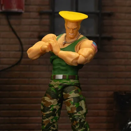 Street Fighter II Guile 1/12 Scale Action Figure