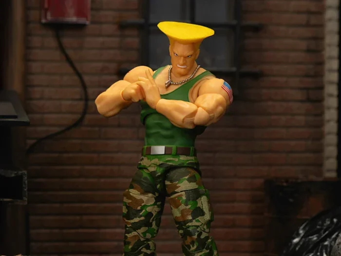 Street Fighter II Guile 1/12 Scale Action Figure