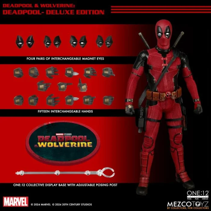 Deadpool y Wolverine One 12 Collective Deadpool Deluxe Edition - Imagen 11