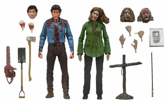 Evil Dead Ultimate Bloody Ash y Cheryl Williams Action Figure Two Pack - Imagen 11