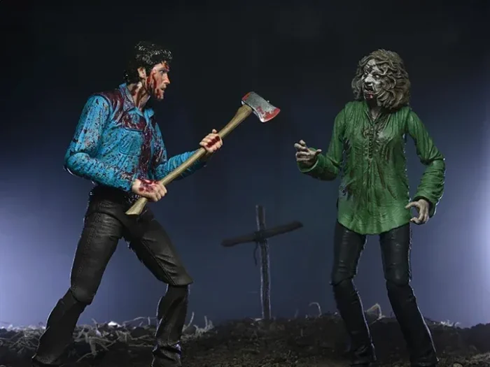 Evil Dead Ultimate Bloody Ash y Cheryl Williams Action Figure Two Pack - Imagen 2